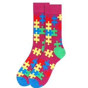 Autism Awerness Socks for Men